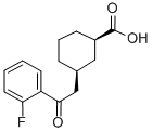 CIS-3-[2-(2-FLUOROPHENYL)-2-OXOETHYL]CYCLOHEXANE-1-CARBOXYLIC ACID CAS#: 735275-36-2