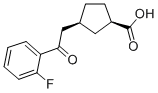 CIS-3-[2-(2-FLUOROPHENYL)-2-OXOETHYL]CYCLOPENTANE-1-CARBOXYLIC ACID CAS#: 733740-41-5