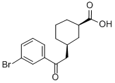 CIS-3-[2-(3-BROMOPHENYL)-2-OXOETHYL]CYCLOHEXANE-1-CARBOXYLIC ACID CAS#: 735275-14-6