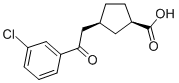 CIS-3-[2-(3-CHLOROPHENYL)-2-OXOETHYL]CYCLOPENTANE-1-CARBOXYLIC ACID CAS#: 733740-35-7