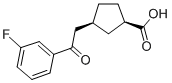 CIS-3-[2-(3-FLUOROPHENYL)-2-OXOETHYL]CYCLOPENTANE-1-CARBOXYLIC ACID CAS#: 733740-37-9