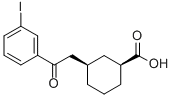 CIS-3-[2-(3-IODOPHENYL)-2-OXOETHYL]CYCLOHEXANE-1-CARBOXYLIC ACID CAS#: 735275-38-4
