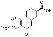 CIS-3-[2-(3-METHOXYPHENYL)-2-OXOETHYL]CYCLOHEXANE-1-CARBOXYLIC ACID CAS#: 735275-09-9