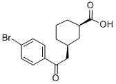 CIS-3-[2-(4-BROMOPHENYL)-2-OXOETHYL]CYCLOHEXANE-1-CARBOXYLIC ACID CAS#: 735275-15-7