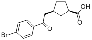 CIS-3-[2-(4-BROMOPHENYL)-2-OXOETHYL]CYCLOPENTANE-1-CARBOXYLIC ACID CAS#: 733740-34-6