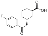 CIS-3-[2-(4-FLUOROPHENYL)-2-OXOETHYL]CYCLOHEXANE-1-CARBOXYLIC ACID CAS#: 735275-19-1