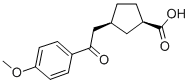CIS-3-[2-(4-METHOXYPHENYL)-2-OXOETHYL]CYCLOPENTANE-1-CARBOXYLIC ACID CAS#: 733740-29-9