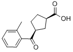 CIS-3-(2-METHYLBENZOYL)CYCLOPENTANE-1-CARBOXYLIC ACID CAS#: 732251-96-6