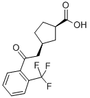 CIS-3-[2-OXO-2-(2-TRIFLUOROMETHYLPHENYL)ETHYL]CYCLOPENTANE-1-CARBOXYLIC ACID CAS#: 733740-45-9