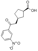 CIS-3-[2-OXO-2-(3-NITROPHENYL)ETHYL]CYCLOPENTANE-1-CARBOXYLIC ACID CAS#: 733740-49-3