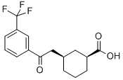 CIS-3-[2-OXO-2-(3-TRIFLUOROMETHYLPHENYL)ETHYL]CYCLOHEXANE-1-CARBOXYLIC ACID CAS#: 735275-41-9