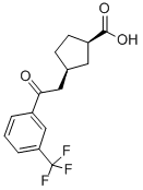 CIS-3-[2-OXO-2-(3-TRIFLUOROMETHYLPHENYL)ETHYL]CYCLOPENTANE-1-CARBOXYLIC ACID CAS#: 733740-46-0