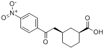 CIS-3-[2-OXO-2-(4-NITROPHENYL)ETHYL]CYCLOHEXANE-1-CARBOXYLIC ACID CAS#: 735275-45-3