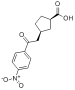 CIS-3-[2-OXO-2-(4-NITROPHENYL)ETHYL]CYCLOPENTANE-1-CARBOXYLIC ACID CAS#: 733740-50-6