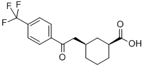 CIS-3-[2-OXO-2-(4-TRIFLUOROMETHYLPHENYL)ETHYL]CYCLOHEXANE-1-CARBOXYLIC ACID CAS#: 735275-42-0