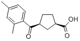CIS-3-(2,4-DIMETHYLBENZOYL)CYCLOPENTANE-1-CARBOXYLIC ACID CAS#: 732252-98-1