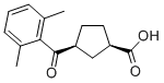 CIS-3-(2,6-DIMETHYLBENZOYL)CYCLOPENTANE-1-CARBOXYLIC ACID CAS#: 732253-13-3
