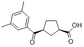 CIS-3-(3,5-DIMETHYLBENZOYL)CYCLOPENTANE-1-CARBOXYLIC ACID CAS#: 732253-27-9