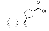 CIS-3-(4-METHYLBENZOYL)CYCLOPENTANE-1-CARBOXYLIC ACID CAS#: 732252-10-7