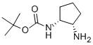Carbamic acid, [(1R,2S)-2-aminocyclopentyl]-, 1,1-dimethylethyl ester (9CI) CAS#: 721395-15-9