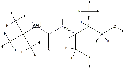 Carbamic acid, [(1R,2S)-3-hydroxy-1-(hydroxymethyl)-2-methylpropyl]-, 1,1- CAS#: 734548-35-7