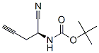Carbamic acid, [(1S)-1-cyano-3-butynyl]-, 1,1-dimethylethyl ester (9CI) CAS#: 763139-22-6