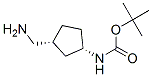Carbamic acid, [(1S,3R)-3-(aminomethyl)cyclopentyl]-, 1,1-dimethylethyl ester CAS#: 774213-03-5