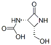 Carbamic acid, [2-(hydroxymethyl)-4-oxo-3-azetidinyl]-, (2S-cis)- (9CI) CAS#: 725204-46-6