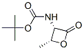 Carbamic acid, [(2R,3S)-2-methyl-4-oxo-3-oxetanyl]-, 1,1-dimethylethyl ester CAS#: 710354-67-9