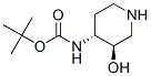 Carbamic acid, [(3R,4R)-3-hydroxy-4-piperidinyl]-, 1,1-dimethylethyl ester (9CI) CAS#: 724788-29-8