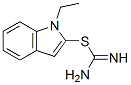 Carbamimidothioic acid, 1-ethyl-1H-indol-2-yl ester (9CI) CAS#: 733695-14-2