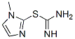 Carbamimidothioic acid, 1-methyl-1H-imidazol-2-yl ester (9CI) CAS#: 739320-81-1