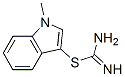 Carbamimidothioic acid, 1-methyl-1H-indol-3-yl ester (9CI) CAS#: 776253-96-4