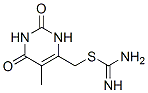 Carbamimidothioic acid, (1,2,3,6-tetrahydro-5-methyl-2,6-dioxo-4-pyrimidinyl)methyl ester (9CI) CAS#: 761380-36-3