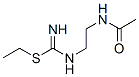 Carbamimidothioic  acid,  [2-(acetylamino)ethyl]-,  ethyl  ester  (9CI) CAS#: 767579-72-6
