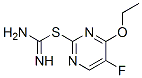 Carbamimidothioic acid, 4-ethoxy-5-fluoro-2-pyrimidinyl ester (9CI) CAS#: 766447-00-1