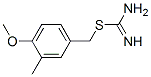 Carbamimidothioic acid, (4-methoxy-3-methylphenyl)methyl ester (9CI) CAS#: 797764-26-2