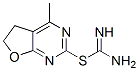 Carbamimidothioic acid, 5,6-dihydro-4-methylfuro[2,3-d]pyrimidin-2-yl ester (9CI) CAS#: 787500-81-6
