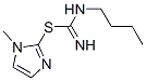 Carbamimidothioic acid, butyl-, 1-methyl-1H-imidazol-2-yl ester (9CI) CAS#: 784091-62-9