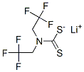 Carbamodithioic acid, bis(2,2,2-trifluoroethyl)-, lithium salt CAS#: 74613-66-4