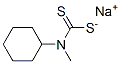 Carbamodithioic acid, cyclohexylmethyl-, sodium salt CAS#: 77100-49-3