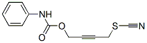 Carbanilic acid 4-thiocyanato-2-butynyl ester CAS#: 73623-23-1