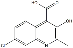 Cinchoninic acid, 7-chloro-3-hydroxy-2-methyl- (5CI) CAS#: 750643-72-2