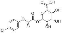 Clofibric Acid Acyl-b-D-glucuronide CAS#: 72072-47-0