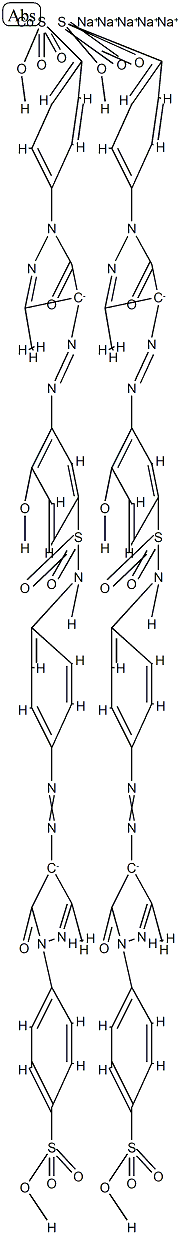 Cobaltate(5-), bis[4-[4-[[4-[[[3-[[4,5-dihydro-3-methyl-5-oxo-1-(4-sulfophenyl)-1H-pyrazol-4-yl]azo]-4-hydroxyphenyl]sulfonyl]amino]phenyl]azo]-4,5-dihydro-3-methyl-5-oxo-1H-pyrazol-1-yl]benzenesulfonato(4-)]-, pentasodium CAS#: 75214-71-0