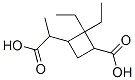 Cyclobutaneacetic acid, 3-carboxy-2,2-diethyl-alpha-methyl- (9CI) CAS#: 738574-84-0