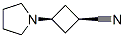 Cyclobutanecarbonitrile, 3-(1-pyrrolidinyl)-, cis- (9CI) CAS#: 78380-61-7