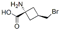 Cyclobutanecarboxylic acid, 1-amino-3-(bromomethyl)-, cis- (9CI) CAS#: 779318-30-8