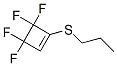 Cyclobutene, 3,3,4,4-tetrafluoro-1-(propylthio)- (9CI) CAS#: 766547-34-6
