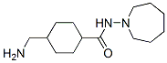 Cyclohexanecarboxamide, 4-(aminomethyl)-N-(hexahydro-1H-azepin-1-yl)-, CAS#: 772315-45-4
